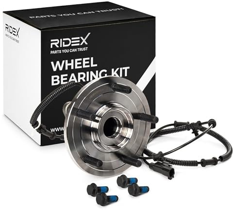 RIDEX 654W0553 Radlagersatz pro Rad Hinten Außen: 162mm Innen: 30,0mm mit integriertem Raddrehzahlsensor mit integriertem Radlager Kompatibel mit VW Routan Kastenwagen 04721762 4721762AA 04721762AI
