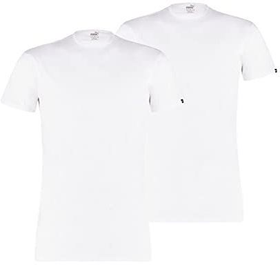 Puma Herren Unterhemd Basic 2P Crew Tee