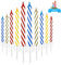 Magic Relight Geburtstagskerzen, 30 Stück Kuchenkerzen Fun Prank Kit Kuchen Tricks und Dekorationen Trickkerze für Geburtstag, Party, Weihnachten, Feier (30pcs relight candles)