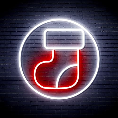 St16s33-fnu0112-wr LED-Neonschild aus Silikon, Weiß und Rot