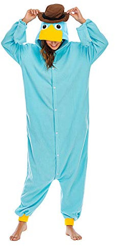 LABULA Tieroutfit Cosplay Jumpsuit Pyjamas Unisex Erwachsene Tierkostüme,P4,M