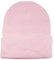 Gelante Unisex Winter Beanie Strickmütze mit Bündchen, hellrosa Farbe, Einheitsgr��e