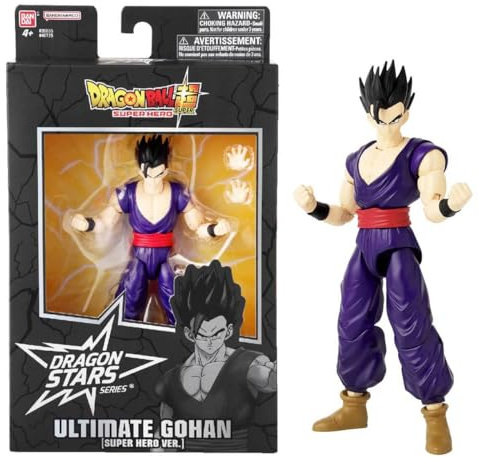 BANDAI – Dragon Ball Super Super Hero – Dragon Star Figur, 17 cm – Ultimate Gohan – 40725