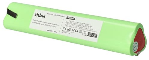 vhbw batteria compatibile con Velux tenda avvolgibile dell'abbaino e tapparelle, finestre (2000mAh, 10,8V, NiMH)