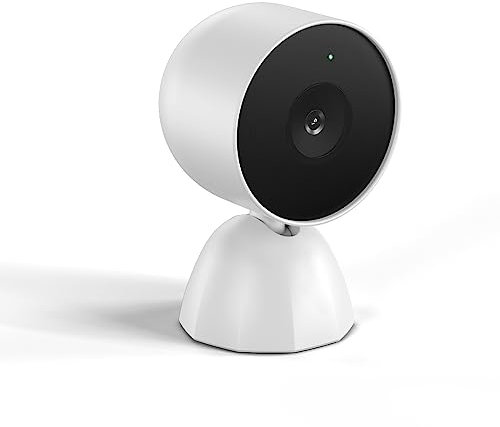 Rounkin Charge Stand for Google Nest Cam Battery,Wired Tabletop Stand Replacement with 9.8 Feet Cable for Nest Cam,Charging Base for Google Nest Cam Battery(Nest Cam NOT Included) White