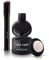 THICK FIBER Root Touch Up & Hairline Powder – Covers Gray Roots & Thinning Hair – Sweat & Water Resistant with Precise Brush – Hair Concealer for Bald Spots & Fill-In (Black)