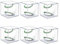 KJKVIVH 6Pcs Baseball Vitrine,UV geschützte Acryl Display Box,Klare Vitrine Autogramm Ball Vitrine