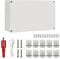 CPROSP Abzweigdose Wasserdicht IP66 Feuchtraumdosen Aufputz-Abzweigkasten 200x120x55mm für Ø6-12 mm, mit 10x Kabelverschraubungen, abzweigdose obo mit Lochsäge 20mm