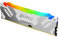 Kingston FURY Renegade DDR5 RGB Argento/Bianco XMP 16GB 7600MT/s CL38 DIMM Memoria Gaming per Computer Modulo Singolo - KF576C38RWA-16