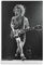Angus Young Leinwand-Poster, Vintage-Stil, hochauflösender Druck für Zuhause, Büro, Wandkunst, Deco, 50 x 75 cm