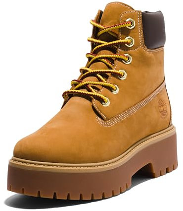 Timberland Stivali Stone Street 6 Inch Waterproof Taglia 40 Codice TB1A5RJD231 Beige Donna