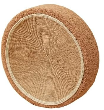 GRFIT Kratzpappe für Katzen Runde Katzengreifschale Katzengreifplatte Schleifklaue Katzenspielzeug Katze Kreatives Haustierzubehör Katzenspielzeug (Color : C)