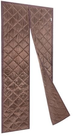 Magnetic Thermal Insulated Door Curtain, Magnetic Thermal Insulated Door Curtain,Wind, Cold and Noise Proof, Pet Friendly, Suitable for air-Conditioned Rooms, Heating,Living Rooms (Coffee, 38*84inch)