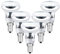 SCNNC Ampoule Spot Réflecteur E14 R50 Dimmable AC220-240 V, 350LM Blanc Chaud 2700K E14 Réflecteur, Clair Ampoules à Réflecteur E14 pour Lampe à Lave, Lustre, Paquet de 5