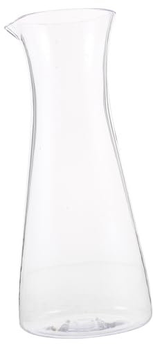 Cabilock Dispensador De Vino Bebida De Cafe Vasos Dosificador De Leche Para Heladera Aireador De Botellas De Vino Jarra De Vino Jarra Decantadora De Bebidas Material Acrílico Transparent