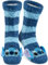 Disney Lilo & Stitch Hüttensocken - Strick Haussocken mit Ohren und Sherpa Futter für Damen Kuschelsocken Flauschige Wintersocken warme Frauen Socken OneSize Blau