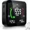 Detecteur de Fumée Connecté Moniteur Qualité Détecteur CO2, Sicomne 5 in 1 Detecteur Dioxyde Carbone Alarme Incendie CO2 Detecteur Gaz Alarme Connectée Moniteur Dioxyde Carbone Détecteur