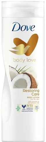 6er Pack - Dove Body Love Body Lotion - Restoring Care - 400ml