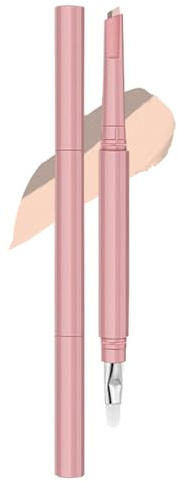 Highlighter Bleistift Stick - 2 in 1 Creme Aufheller, dauerhaftes Make -up -Werkzeug | Double Ended Eye Contour Stift für Frauen Beauty Kit Geschenk tragbare Kosmetikcreme für Partyreisen jeden T