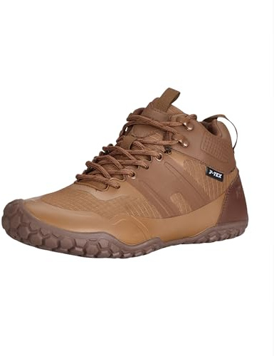 BALLOP Kuluba W Barfußschuhe Damen & Herren Braun – wasserdichte Wanderschuhe für Outdoor-Abenteuer bei jedem Wetter, Natürliches Laufgefühl