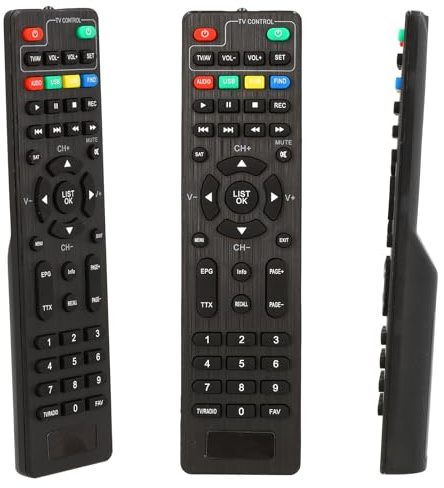 RED OPTICUM Fernbedienung für AX-150 Sat Receiver - original Ersatzfernbedienung mit 2in1 Funktion für Satelliten Receiver, Remote Control