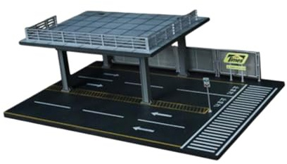 mophrati Vitrine pour maquettes de Voitures, Robuste et à l'échelle 1/64, idéale pour efficacement Vos modèles réduits. Convient également pour Un Diorama, Un Parking Garage.