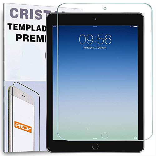 REY Pellicola salvaschermo per iPad PRO 12.9 1ªgen(2015)/2ªgen(2017), Pellicole salvaschermo Vetro temperato, di qualità Premium Tablet