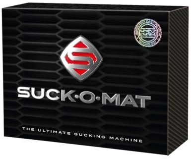 Suck-O-Mat - Blowjob Maschine für freihändige Masturbation, Pump- und Saug-Funktion für ein realistisches Gefühl, 25 Blowjob Varianten