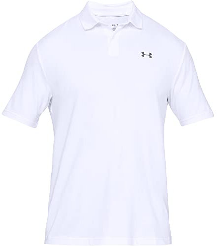 Under Armour Men Performance 2.0, Polo T Shirt with Short Sleeves, Short Sleeve Polo Shirt with Sun Protection