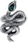 Alchemy Gothic Psalm Frauen Ring silberfarben XXS-XS Hartzinn Gothic
