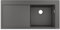 hansgrohe S514-F450 fregadero de encastre 450 con escurridor, gris piedra