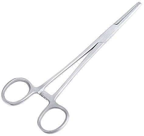 Starmood Pinza emostatica a punta dritta per toelettatura, clamp vascolare per cani