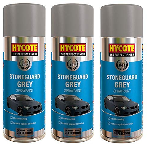 Hycote Stoneguard Grey 400ml (Pack of 3)