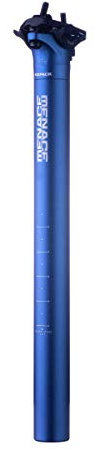 Sixpack Menace Fahrrad Sattelstütze 350mm x 27.2mm / 31.6mm blau: Größe: 31.6mm