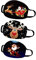 Lulupi Mundschutz Multifunktionstuch Weihnachten Waschbar Bandana Maske Weihnachtsmann Elch Motiv Mund und Nasenschutz Schwarz Staubdicht Weihnachtsmaske Weihnachts Mundbedeckung Halstuch Schals