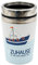 Dekohelden24 Thermobecher/Becher to go, Motiv: Zuhause ist wo der Anker fällt, Maße H/Ø: 13,5 x 8,4 cm, Fassungsvermögen: 240 ml.