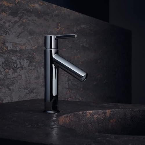 hansgrohe AXOR Starck Einhebel-Waschtischmischer 100 mit Hebelgriff ohne Zugstange, 10003300, Farbe: Polished Red Gold
