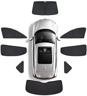 Parasol de Coche para Volkswagen Golf 5 2004-2008, Plegable Protección Solar Protección UV Proteger Sol Bebés y Mascotas,A/8Pcs