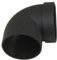 Standheizung Luftausgang Anschluss, Bogen Rohr Winkel Heizung, PVC Klebefitting Bogen Rohr 75mm