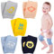 Lvefyti Baby Knieschoner 5 Paar Cartoon Tier Design mit Anti Rutsch Gummipunkten Weiche Baumwoll Krabbelschützer für Jungen & Mädchen