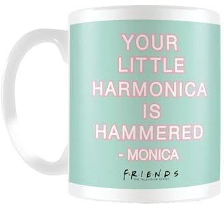 FRIENDS Pyramid International (Monica) - Taza de cerámica de 315 ml, talla única