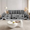 SHANNA Sofa Überwurfdecke 1/2/3/4 Sitzer, Chenille AB Seiten Ganzjährig Nutzbar Sofabezug L Form U Ecksofa Große Sofa Überzug, Vielseitige Sofaüberwurf Couch Überzug Sofa Cover Futonbezug mit Quaste