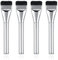 4 Stück Gesichts Makeup-Pinsel,Ymapinc Make up Pinsel Flach Foundation Pinsel Flach Tragbarer Makeup Brush Concealer Brush für flüssige Foundation Creme