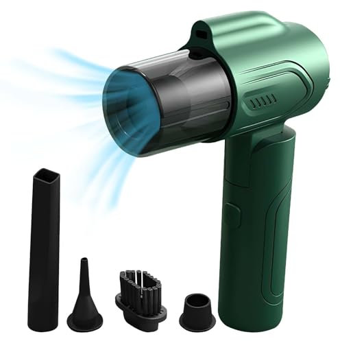 Air Blow - 3 Inch Handheld Air Cordless High Speed Motor | Hand Cleaning Air Compressor, Dust Removal Depositor For Computer Keyboard Does