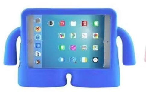 Funda Goma EVA [ Funda para Samsung Galaxy TabGalaxyS10+ S9 FE+ /S9+ /S8+ S7 FE /S7+ 12.4 Pulgadas] Antigolpe Tablet Protección Silicona Reforzada | Azul | a Prueba de Golpes Resistente para niños.
