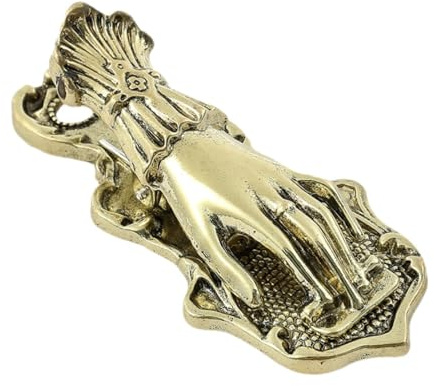 Nishiyuenyi Handgeformter Buchclip für Journal Seitenbinder Clip Aus Metall für Büro Und Lesen, Bronze