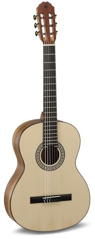 LUTHIER MANUEL RODRÍGUEZ Guitarra de concierto Caballero Principio - Modelo especial 120 años MR - Tapa de abeto - Cuerpo de olivo - Mecánicas doradas - CA-CMO 120