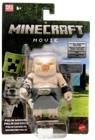 Minecraft Movie 4 Inch Action Figure - Piglin Warrior