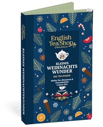 ETS – Tee Geschenk Tee-Poesie Kleines Weihnachtswunder | Bio Tee Geschenkset mit 2 Sorten | für Advent, Nikolaus & Wichteln