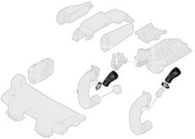 Borg & Beck BTH1695 Turbo Hose To Fit BMW E87 E60 E61 E65 E70 E90
